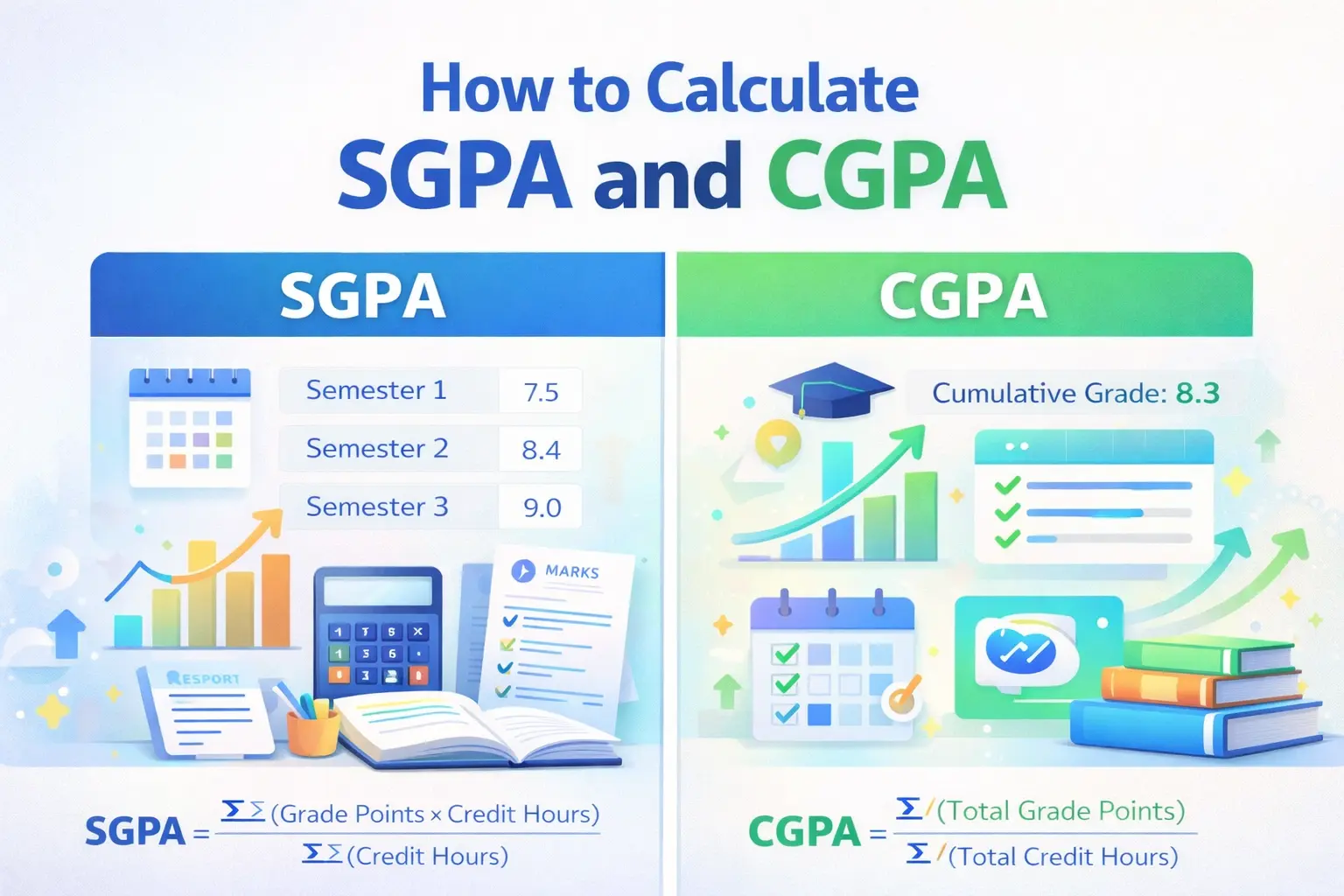 How to Calculate SGPA and CGPA