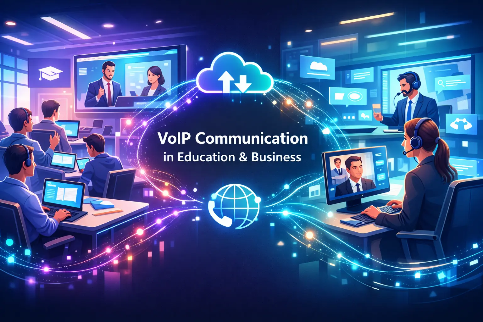 VoIP systems in UK educational institutions — enhancing student support and communication